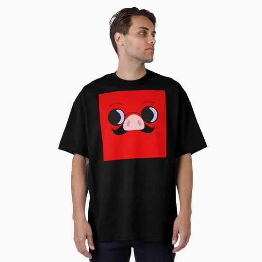 Porco Rosso Oversized T-Shirt