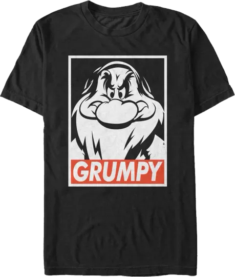 Discover Disney Grumpy Snow White And The Seven Dwarfs T-Shirt