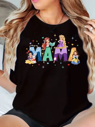 Discover Disney Princesses MOM Birthday T-Shirt, Gift For Friends