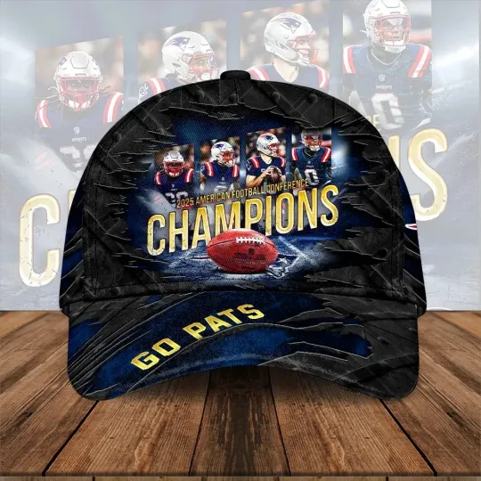 Discover Patriotsss 2025 A.F.C Champions Classic Cap