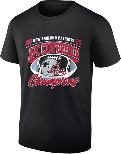 Discover 2025 England Patriots Conference Champ Shirt