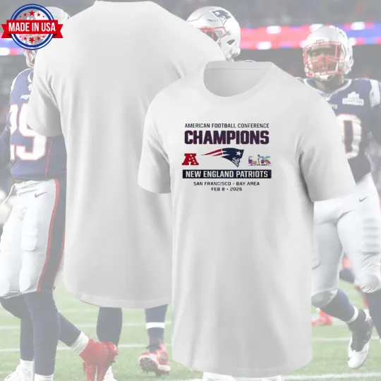 Discover NE Patriots 2026 Champions Feb 8 T-Shirt
