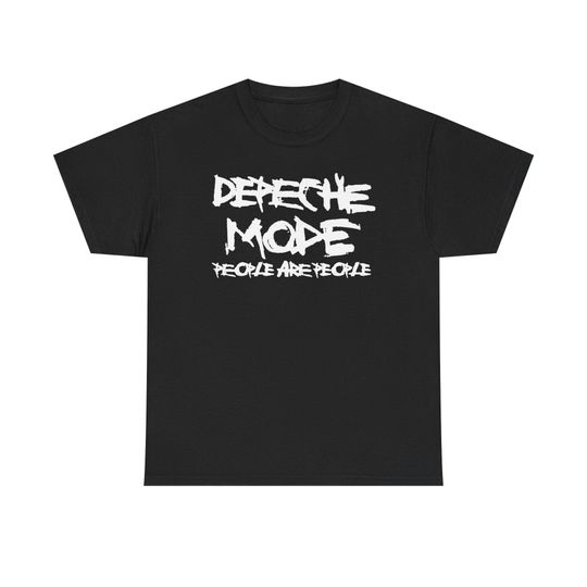 Discover Vintage Depeche Mode Band Member T-Shirt - Depeche Mode Shirt, Depeche Mode Tour