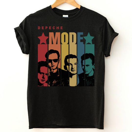 Discover Depeche Mode band Vintage T-Shirt, Depeche Mode Graphic Tee, Depeche Mode Shirt