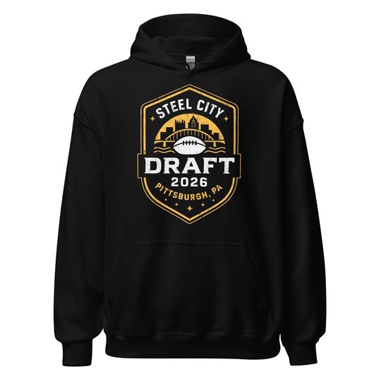 Discover Steel City Draft 2026 Hoodie