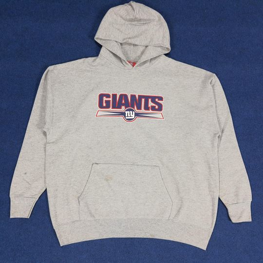 Discover Vintage football New York GIANTS American Football Team Hoodie