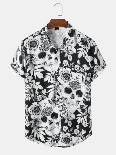Discover Haarleyy Daviidso'n Hawaii Shirt Design 3D Full Printed Sizes S 8211