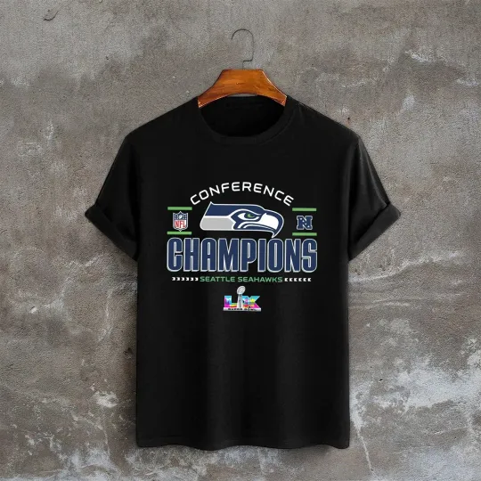 Discover Seattle Seahawks 2025 NFC Champions TShirt
