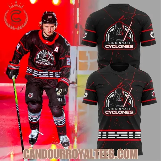 Cyclones Star Wars Night Darth Vader 3D Shirt