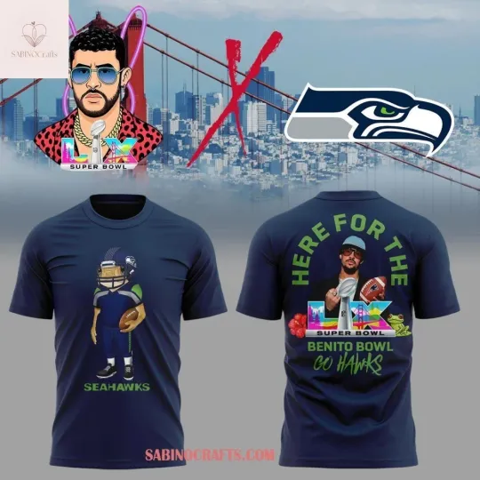 Seahawks 2026 Benito Bowl Bad B 3D Shirt