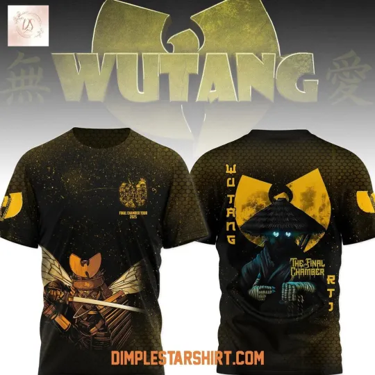 Discover Wtang Clan The Final Chamber Tour 2025 All Over Print 3D T-shirt