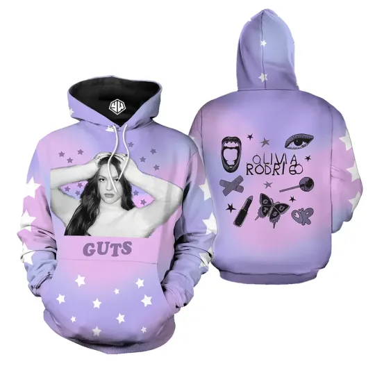 Discover GUTS album Olivia Rodrigo 3D Hoodie