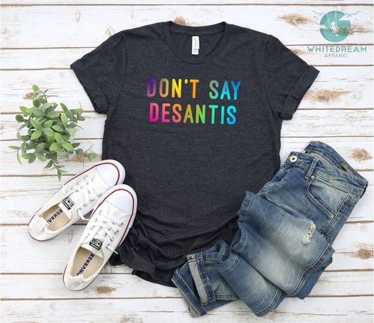 Discover Anti Pride Shirt, Human Rights T-shirt, Don't Say Desantis, Pride Protest Shirt