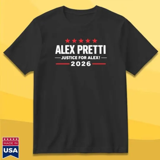 Discover Alex Pretti Justice For Alex 2026 Unisex T-Shirt