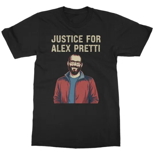 Discover Justice For Alex Pretti - Minnesota Anti Ice Protest Unisex T-Shirt