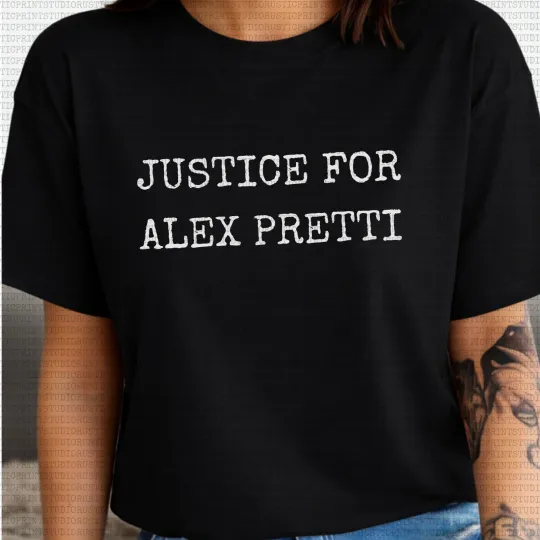 Discover Justice For Alex Pretti - Minnesota Anti Ice Protest Unisex T-Shirt