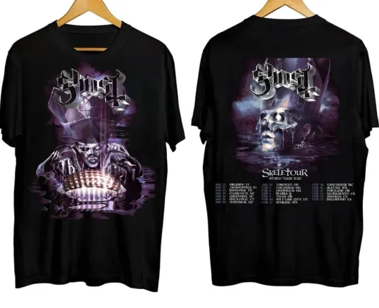 Ghost Skeletour World Tour 2026 Shirt, Ghost Band Merch T-ST-Shirt shirt