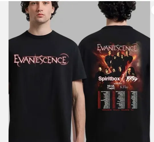 Evanescence 2026 World Tour T-Shirt