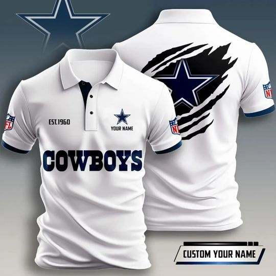 Dallas Cowboys Men Polo Shirt