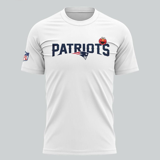 New England Patriots x Sesame Street Night 2026 T-Shirt