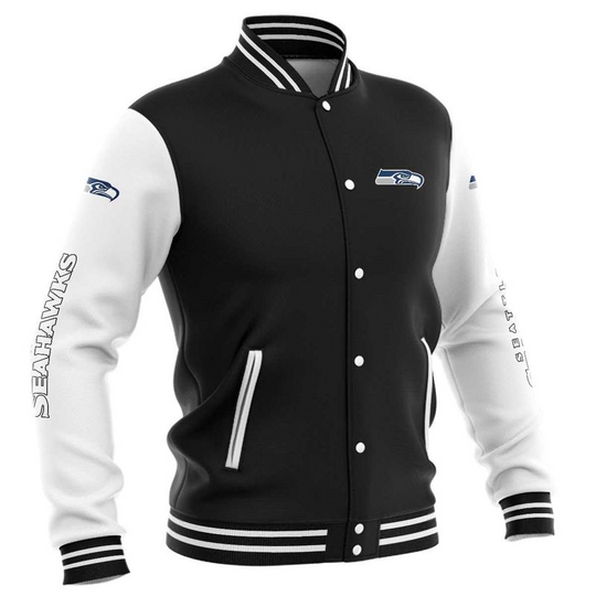 Seattle Seahawks Classic But Amazing Men’s and Women’s Premium Quality Baseball Jacket