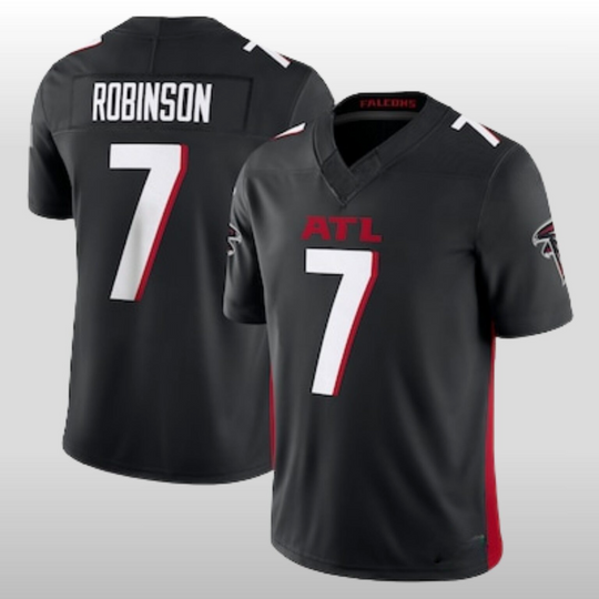 Discover Atlanta Falcons Bijan Robinson Happy Monday Night Jersey