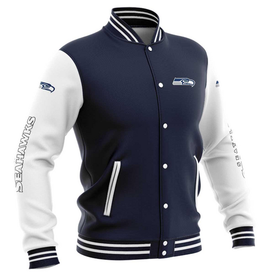 Seattle Seahawks Classic But Amazing Men’s and Women’s Premium Quality Baseball Jacket