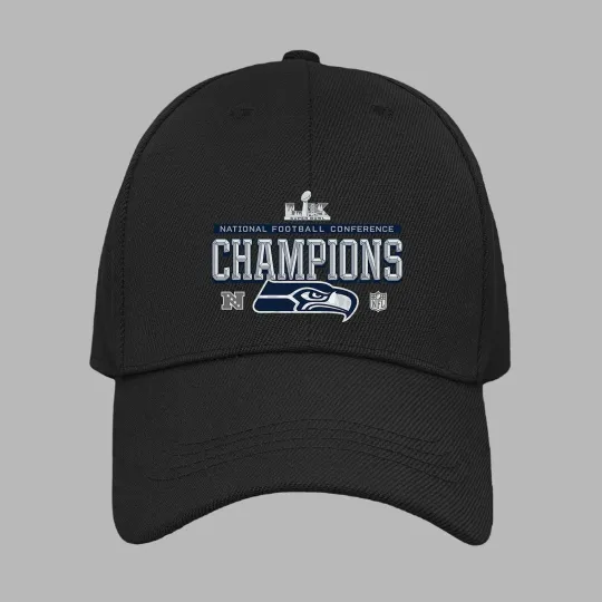 Seattle Seahawks NFC Conference Champions 2025 Baseball Cap
