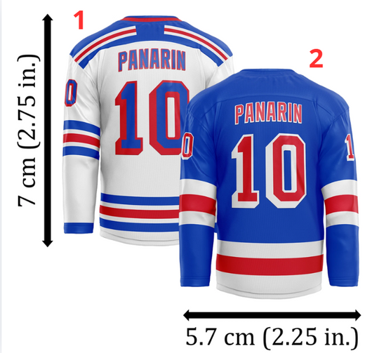 Discover New York Hockey Jersey Size XS-5XL Fanmade