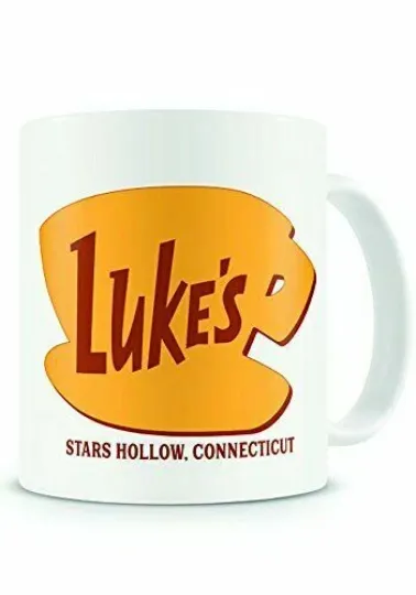 Gilmore Girls Lukes Diner Mug No Cell Phones Coffee Cup Stars Hollow Gift