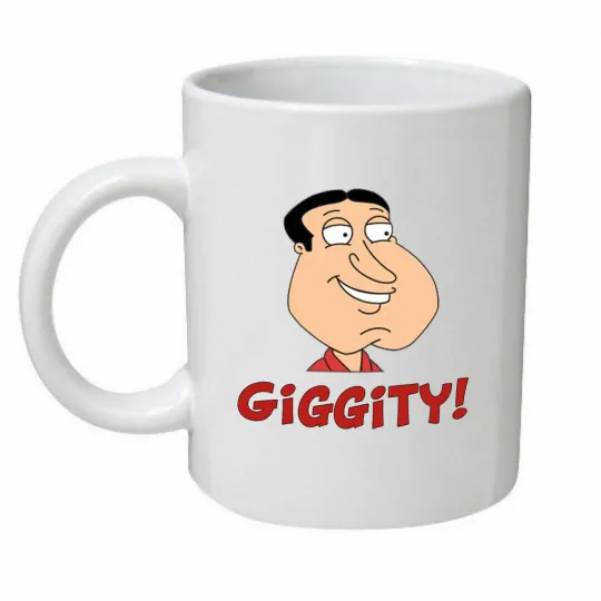 Discover Giggity Mug - Family Guy Funny Quagmire Joke Christmas Gift