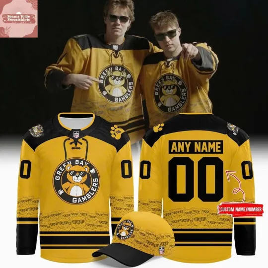 Discover Personalized Green Bay Gamblers x Ted.dy Bear 2026 Hockey Shirt Men's Fan Gear