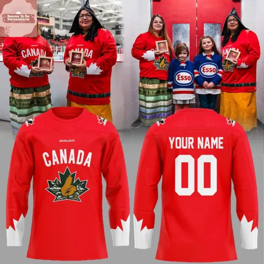 Discover Personalized Canadian National Hockey Nature Maple Leaf 2026 Hockey Shirt