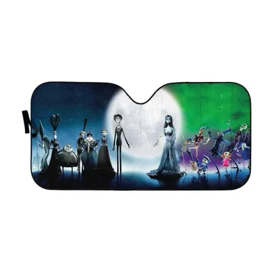 Corpse Bride Car Sun Shade