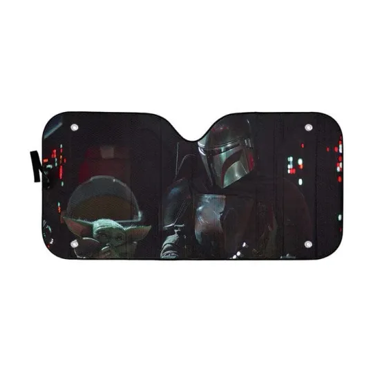 The Mandalorian Car Sunshade