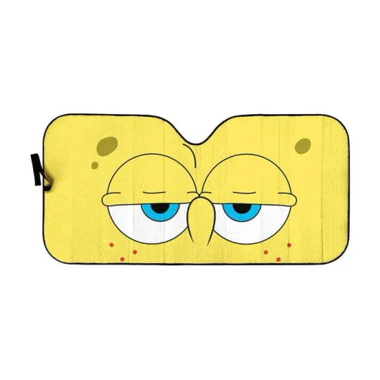 Spongebob Car Auto Sunshade