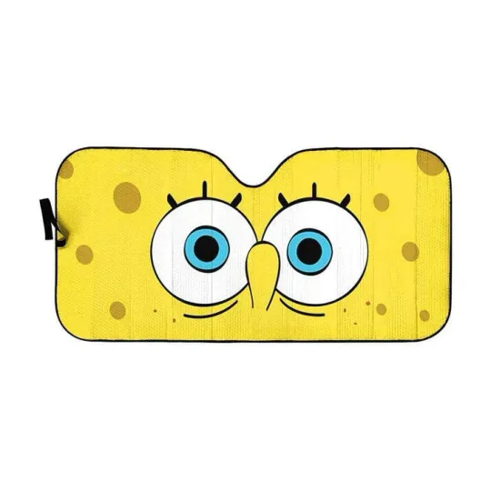 Spongebob Car Auto Sunshade