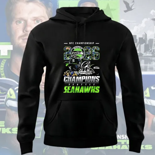 Seattle Seahawks 2026 Finish The Job Signature Hoodie