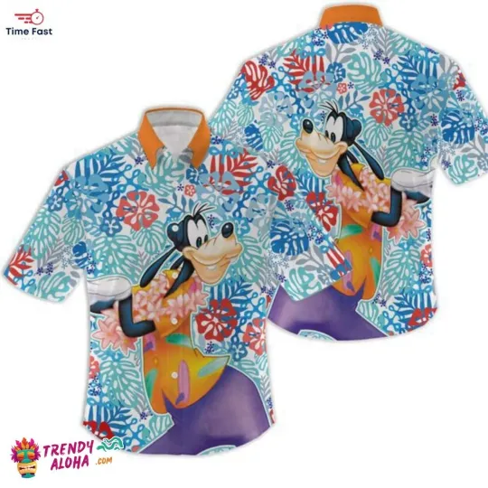Discover Disney Characters Fun Hawaiian Shirts Tropical Collection