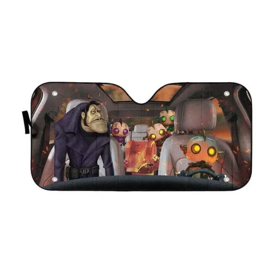 Discover Dick Dastardly Scoob Car Sunshade