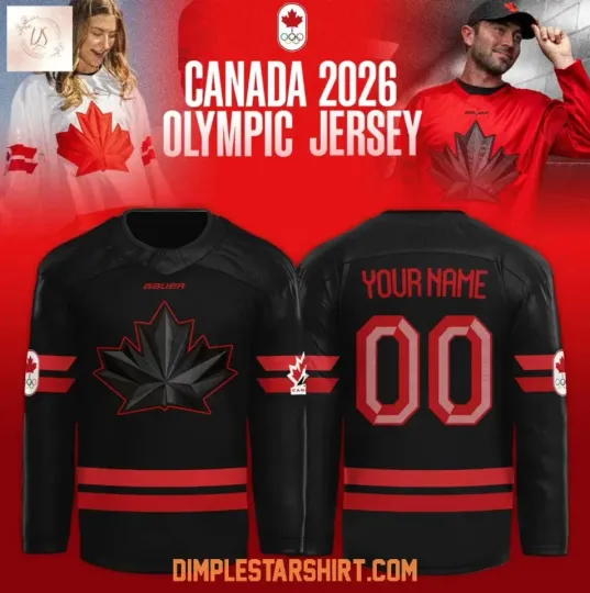 Discover Personalized Name Number Canada's 2026 Hockey Jersey Shirt Men Women