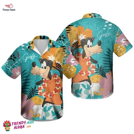 Discover Summer Holiday Goofy And Mickey Mouse Disney Hawaiian Shirt Gift