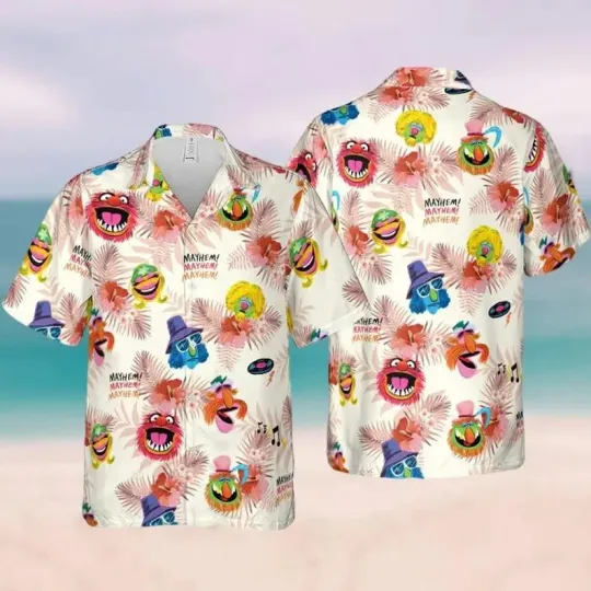 Discover Disney The Muppet Show Dr Teeth And The Electric Mayhem Hawaiian Shirt