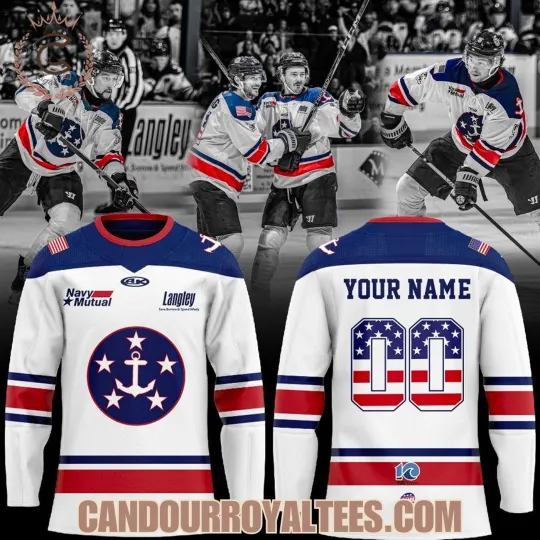 Discover Personalized Norfolk Admirals Our Military Appreciation Hockey Shirt Fan Gear