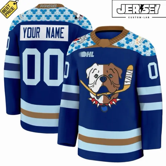 Discover Personalized Sudbury Wolve 2025 26 Shoresy Night Hockey Jersey