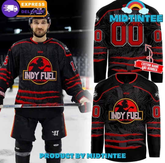 Discover Personalized Indy Fuel New 2025 Season Hockey Jersey