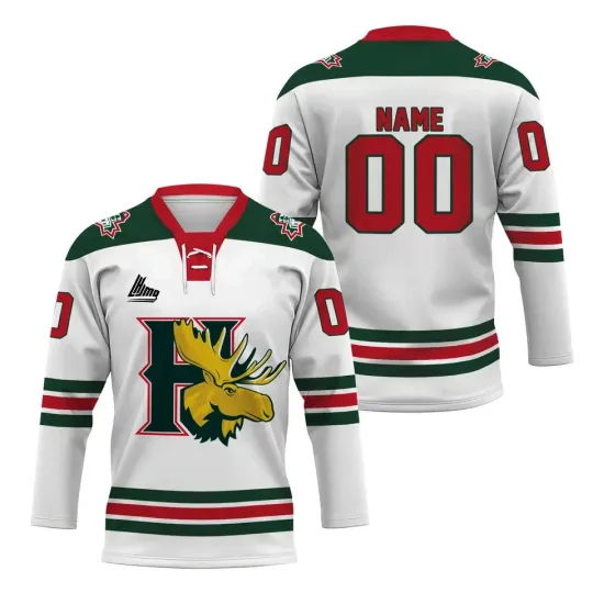 Discover Personalized Halifaxs Moosehead Lace Hockey Jersey Shirt Men Women