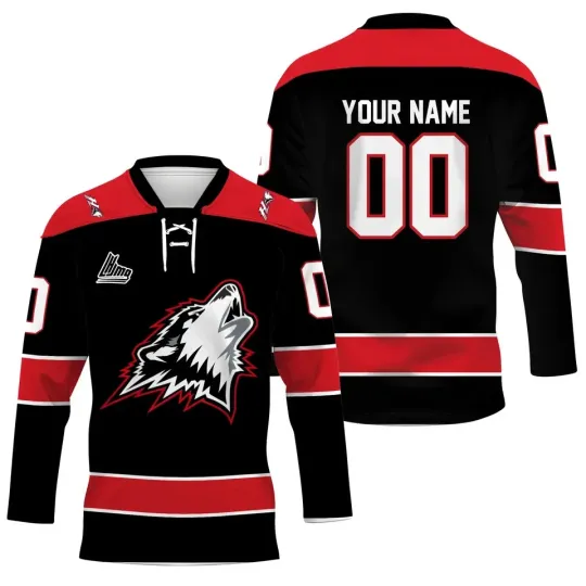 Discover Personalized Rouyn Norandas Huskier Lace Hockey Jersey Shirt Men Women