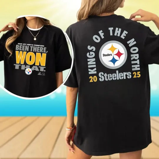Discover Pittsburgh Steeler AFC North Champions been there won that Tshirt