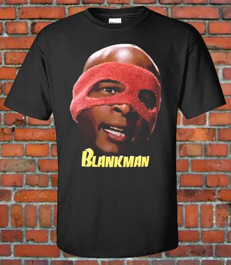 Discover Blankman Big Face 90s Style Bootleg Graphic T-Shirt
